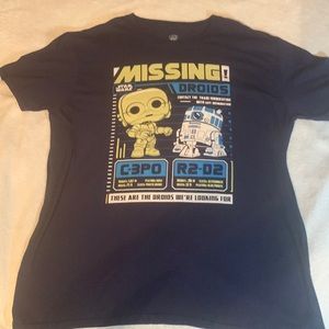 Star Wars Droids T-shirt Large Pop tees Funko